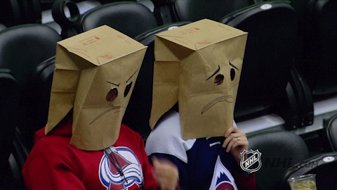 Sad Ice Hockey GIF by NHL