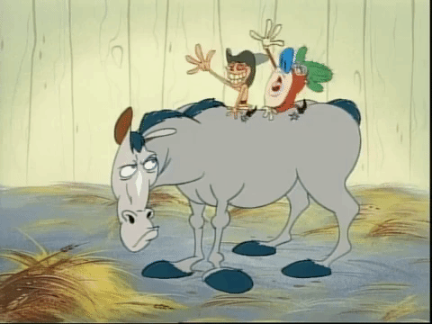 ren and stimpy nicksplat GIF