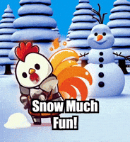 Snow Winter GIF by Zorooster