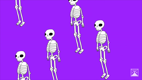 illustration halloween GIF by Super Deluxe