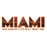 World Miami Sticker by Eros Ramazzotti