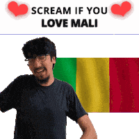 Mali Flag Ml Sticker