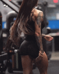 Long Hair Fitness GIF by Tony Ciccone Photography