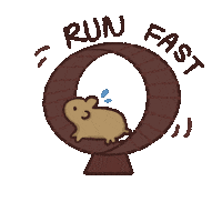 Run Love Sticker by Regina Awang