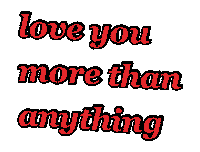 I Love You Sticker by Alissandra