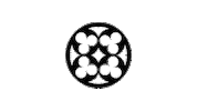 Brookhaven Quatrefoil Sticker by Oglethorpe University