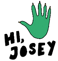 Wave Hello Sticker by Josey Records