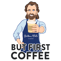 Morning Cafe Sticker by Dritan Alsela Coffee