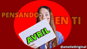 Pensando En Ti Avril GIF by amelie