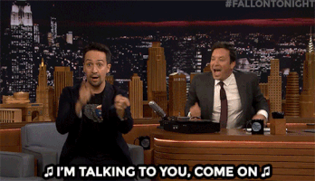 lin-manuel miranda lol GIF by The Tonight Show Starring Jimmy Fallon