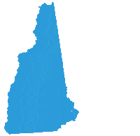 New Hampshire Democrats Sticker by Bernie Sanders