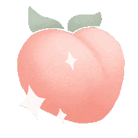 Pink Fruit Sticker