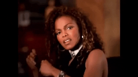90S Reaction GIF by Janet Jackson