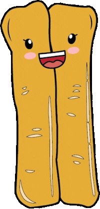 iloveyootiao happy wink fried iloveyoo Sticker