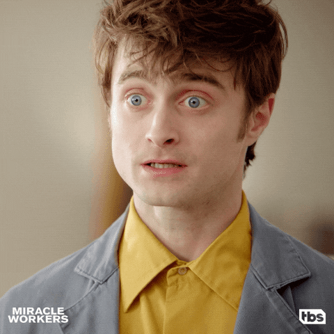 daniel radcliffe heaven GIF by Miracle Workers