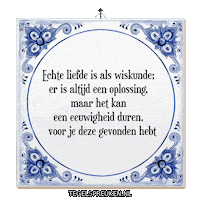 Hart Nl Sticker by Tegelspreuken.nl