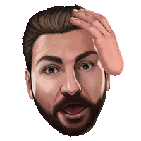 Poker Face Reaction Sticker by GGPoker