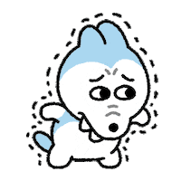 banggri_official happy dog angry 귀여운 Sticker