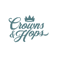 Craft Beer Sticker by Crowns and Hops Brewing Co