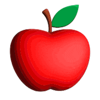 Who Dis Big Apple Sticker by tubesokovi