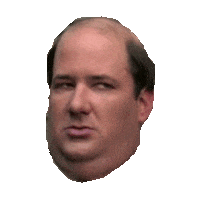 the office kevin Sticker
