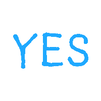 Yep Yes Sticker by Kaden Wesley