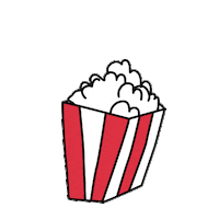 cine popcorn Sticker by Lowi