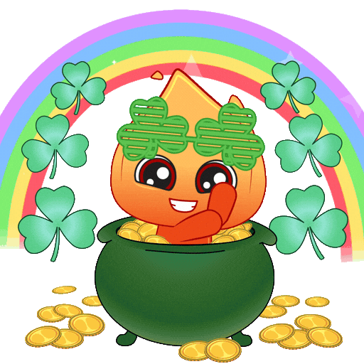 St Patricks Day Clover Sticker by Playember