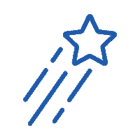 Shooting Star Sticker by Make-A-Wish Southern Florida