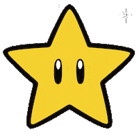 Stars Glowing Sticker