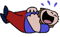 Dying Laughing Laugh Sticker