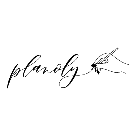 calligraphy plannersgonnaplan Sticker by Planoly