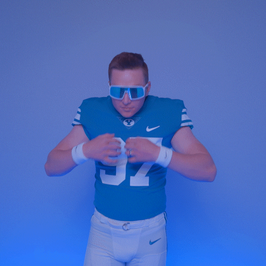 Byu Football Sport GIF by BYU Cougars