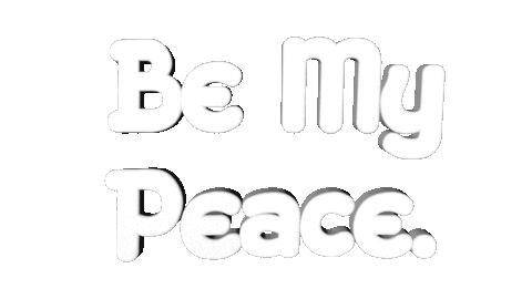 Be My 3D Sticker by OpticalArtInc.