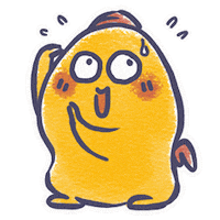Chibi Panic Sticker