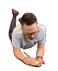 I Miss You Writing Sticker by Only_Reilly