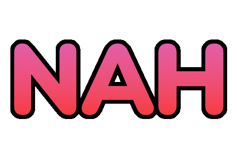 Flashing No Way Sticker