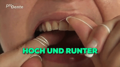 Teeth Floss GIF by proDente