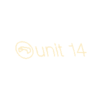 unit14 logo geel unit14 Sticker