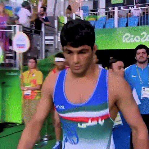 Wrestling Iran GIF