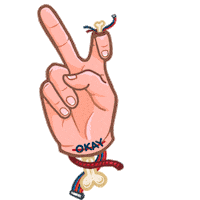 Peace Ok Sticker