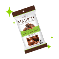 MarichChocolates chocolates almonds toffee hollister Sticker