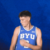 Brush Off Byu Basketball GIF by BYU Cougars