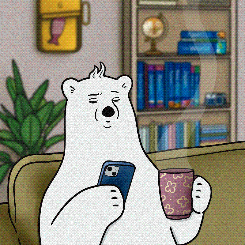 bearlypawsitive wtf huh hm wth GIF