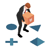 Working Round 6 Sticker by Mr Urbina