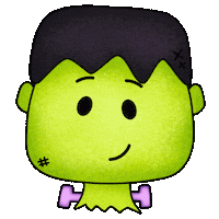 Trick Or Treat Halloween Sticker