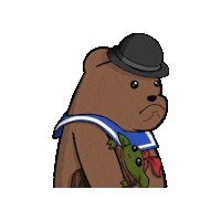 Sad Nft Sticker by SuperRareBears