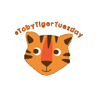 Sticker by Toby tiger