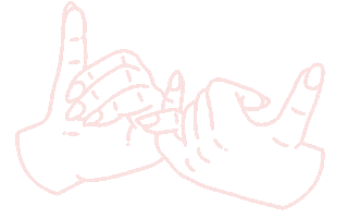 pinkiewest scissors pinkie swear pinkie west pinkiewest Sticker