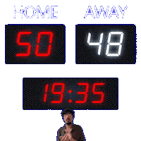 48 Away Sticker